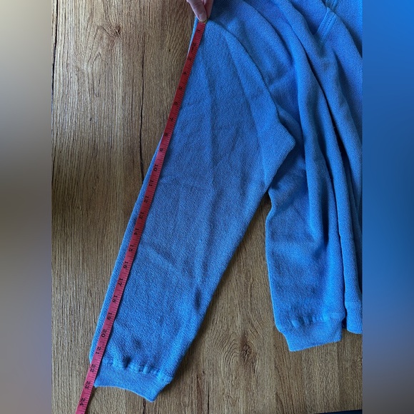 Peru Unlimited Baby Alpaca Link Stich V-Neck Sweater Size XLarge - Picture 6 of 8